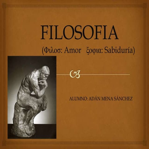 Presentación de filosofía