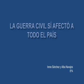 La Guerra Civil rusa afectó a todo el país