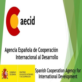 Presentación sobre AECID. Presentat...