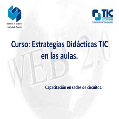 Presentación de la capacitación