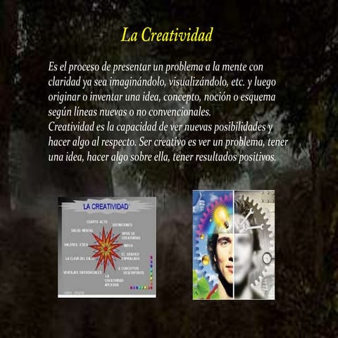 Presentación de la Creatividad