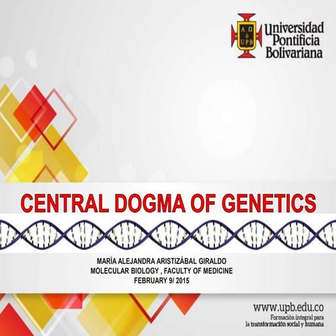 FOLDING (Central dogma of genetics) 