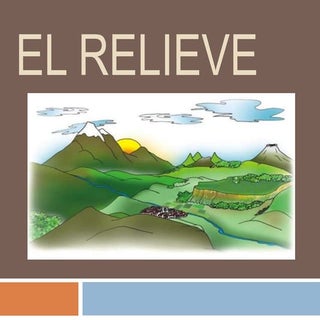 Presentación del relieve.