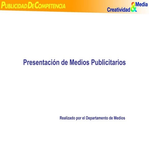 PresentacióN De Medios Ucv