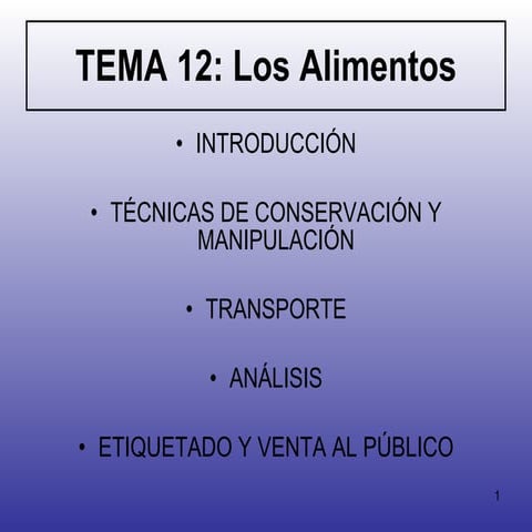Métodos de conservación de los alimentos diapositivas 2 | PPTX