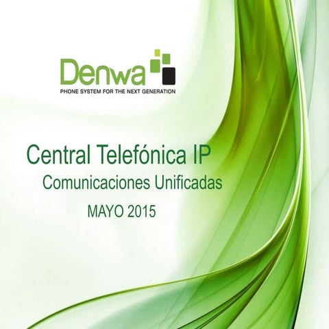 Presentación denwa gerencia.