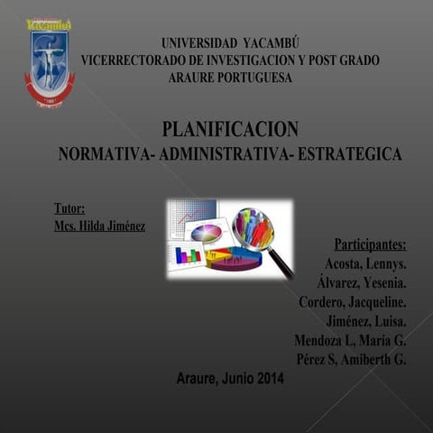Exposición fundamentos de la planeación | PPT