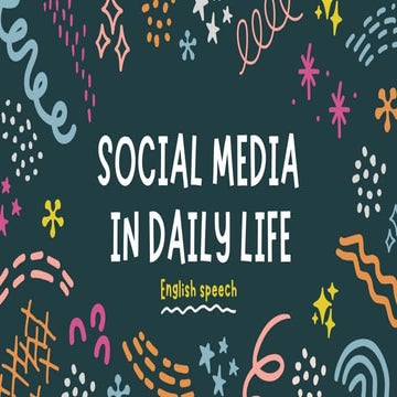 Impact of Social Media on Daily Life: Usage, Effects, and Purposes | PDF