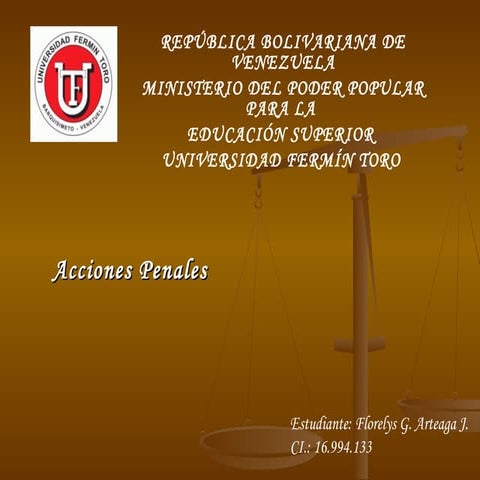 Presentación Derecho Penal