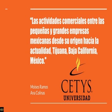 Presentación de resultados