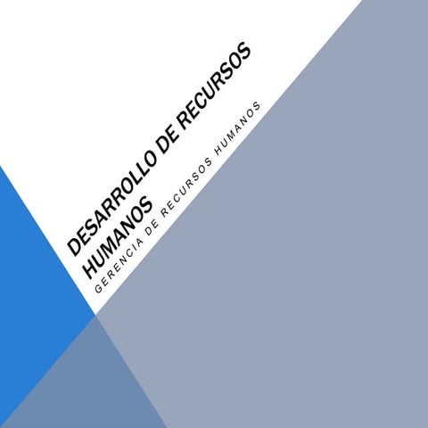 Presentación desarrollo y capacitación