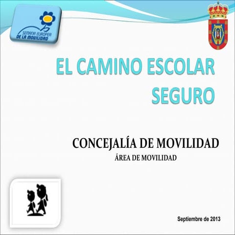 Presentación diagnosis camino escolar seguro colegio santo tomás de villanueva