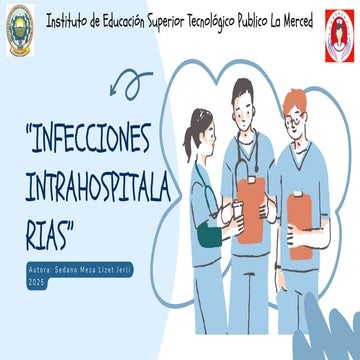 Presentación Diapositivas Salud Enfermería Infecciones Intrahospitalarias 
