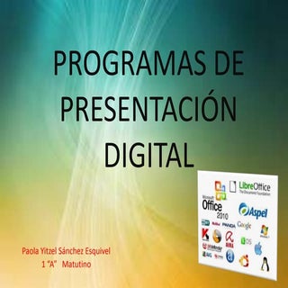 Presentadores digitales