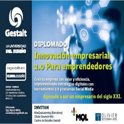 PRESENTACIÓN: DIPLOMADO: INNOVACIÓN EMPRESARIAL 2.0 PARA EMPRENDEDORES