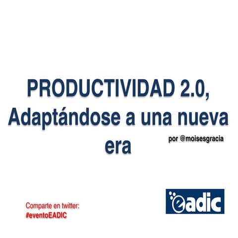 Presentación eadic