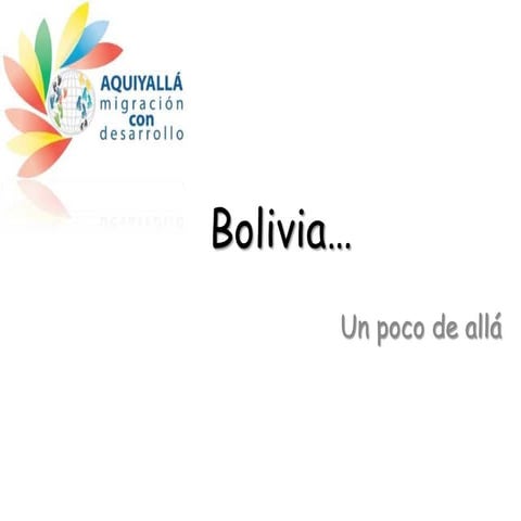 Presentación ecm bolivia