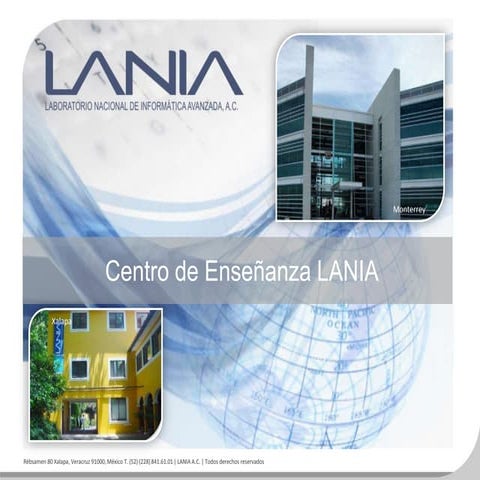 Presentación educación centro de enseñanza lania