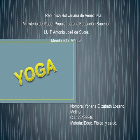 Presentación educ fisica