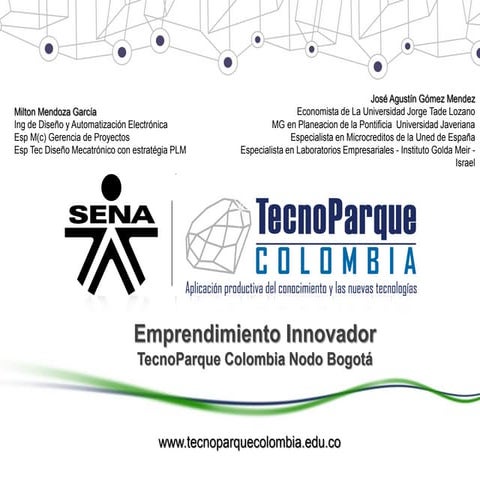 Presentación empredimiento innovador