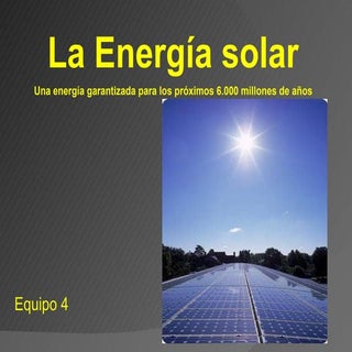 PresentacióN Energia Solar