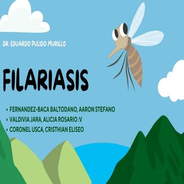 Clase 11 filariasis linfatica | PPTX
