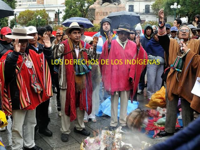 Los derechos de los indígenas