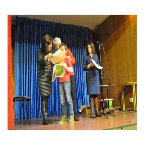 Presentación entrega de premios 2013