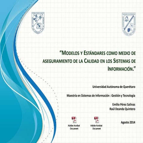 Presentación Estándares de Calidad