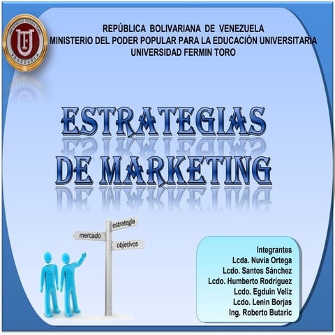 Presentación estrategias de marketing | PPT