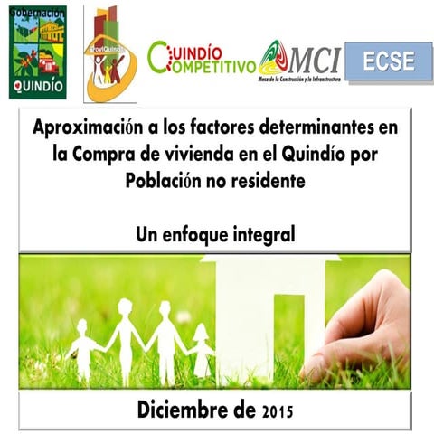 Presentación estudio vivienda no residentes diciembre 9 de 2015