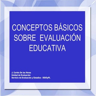 Presentación evaluación