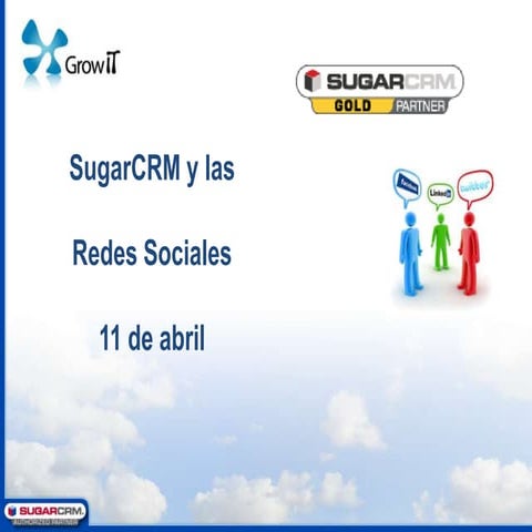 Evento SugarCRM y Redes Sociales
