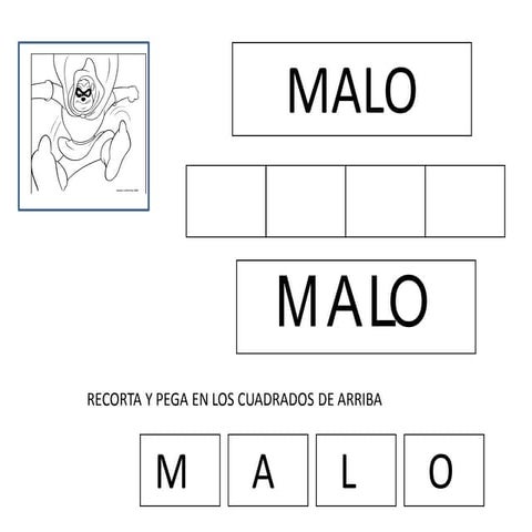 Presentación fichas lectoescritura m