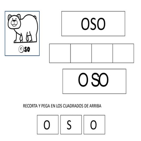 Presentación fichas lectoescritura s