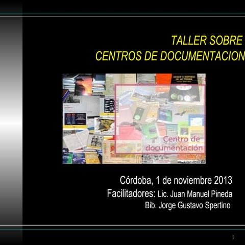 Centros de documentación