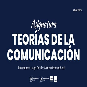 Presentación Final de la Clase 1 Completa.