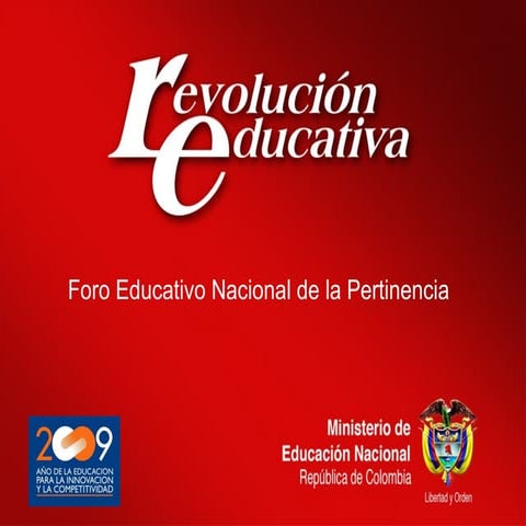 Presentació Final Foro 2009