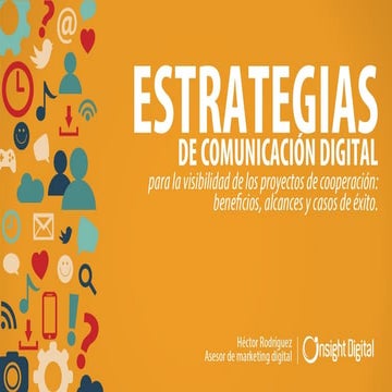 Comunicación Digital para proyectos de desarrollo