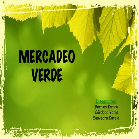 Mercadeo Verde