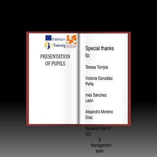 Presentation Spanish students from ...