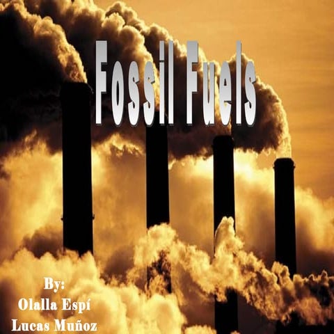 Presentación fossil fuels 1