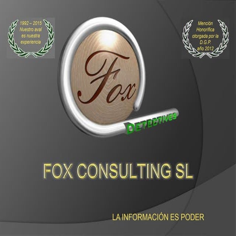 Presentación Fox Detectives 2015