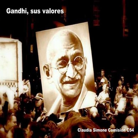 Presentación gandhi