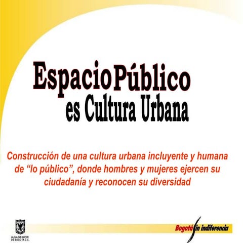 espacio publico urbano