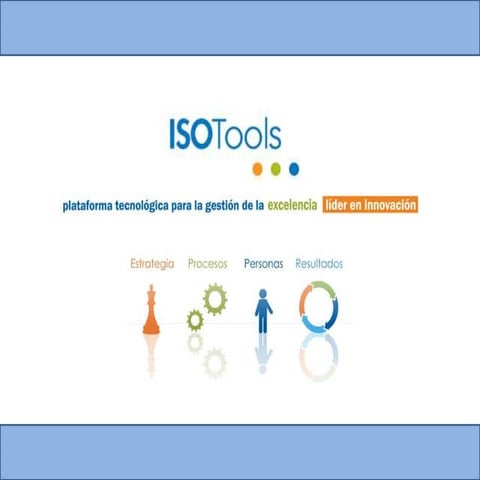 Presentación general de ISOTools | PPSX