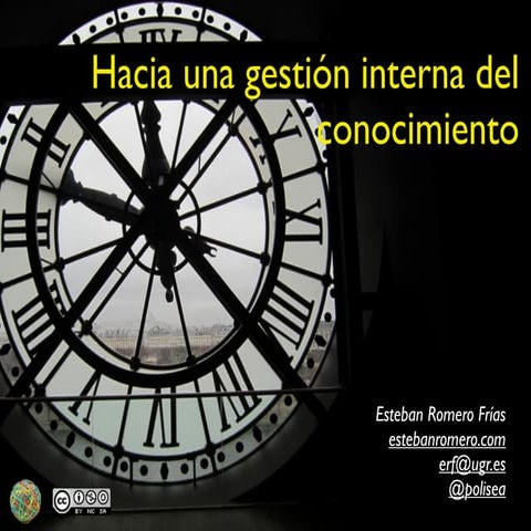 Hacia una gestión interna del conocimiento más abierta