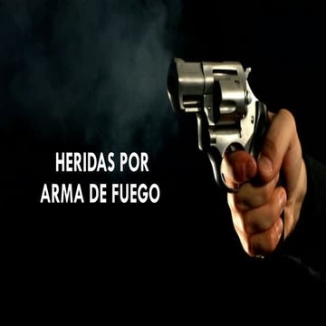 Heridas por arma de fuego | PDF