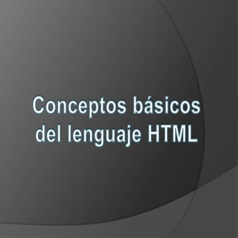 Presentación html