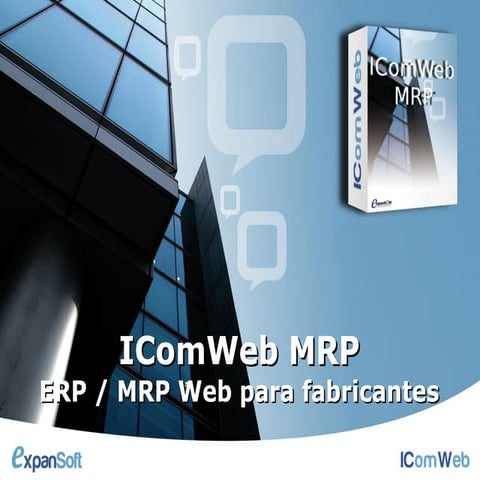Presentación IComWeb MRP